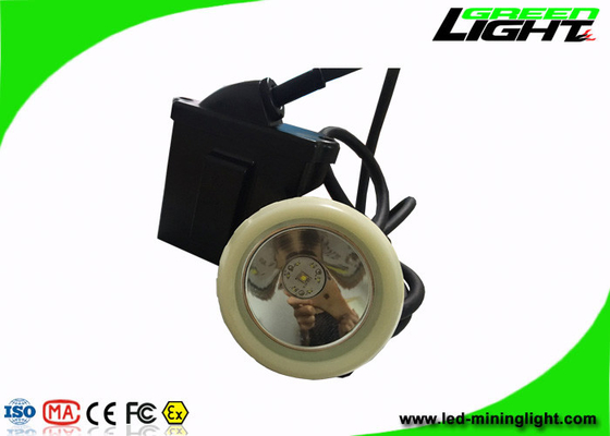 Spento automatico ricaricabile della lampada di cappuccio dei minatori del LED con colore in bianco e nero