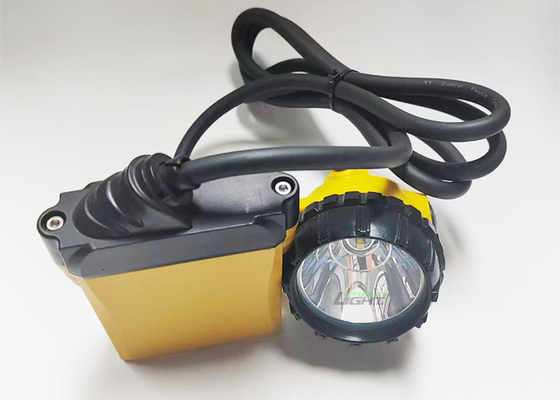 Lampada a luce alta 10400mah 348lum ricaricabile a Led Cap Mining Lampada mineraria di carbone 25000lux