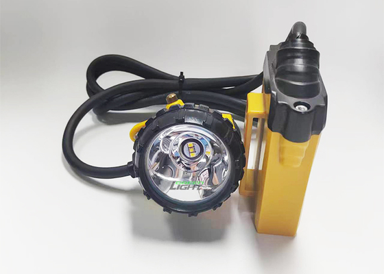 348lum 3W Lampada da miniera di carbone a LED ricaricabile Lampade frontali di sicurezza per minatori 10.4Ah Grande capacità della batteria