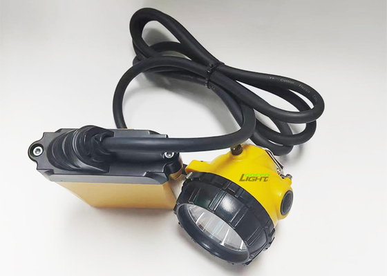 348lum 3W Lampada da miniera di carbone a LED ricaricabile Lampade frontali di sicurezza per minatori 10.4Ah Grande capacità della batteria