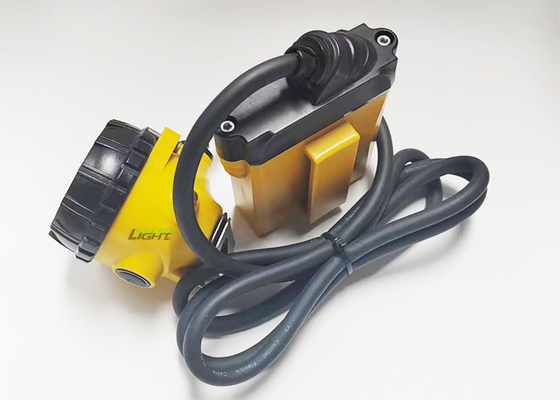348lum 3W Lampada da miniera di carbone a LED ricaricabile Lampade frontali di sicurezza per minatori 10.4Ah Grande capacità della batteria