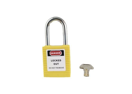 Lucchetti di sicurezza con corpo in ABS e grillo in acciaio da 38 mm, OEM