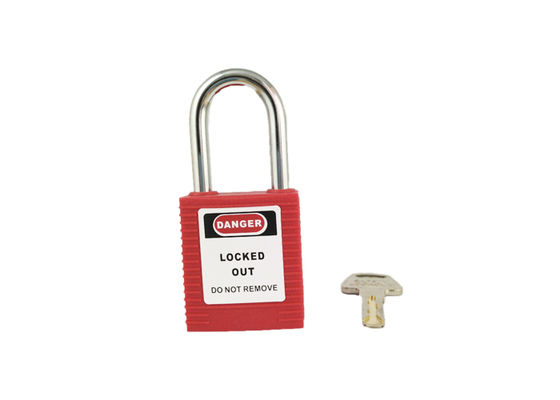 Lucchetti di sicurezza con corpo in ABS e grillo in acciaio da 38 mm, OEM