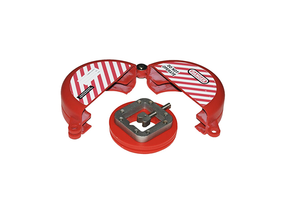 Blocco della valvola del cancello di colore rosso per 25 mm-330 mm Valvola, blocco della valvola del cancello standard Materiale ABS