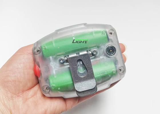 Potente mini faro da minatore 3.5Ah 13000lux Lampada da casco per minatore sotterraneo 149g