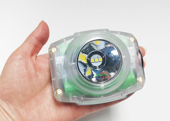 Potente mini faro da minatore 3.5Ah 13000lux Lampada da casco per minatore sotterraneo 149g
