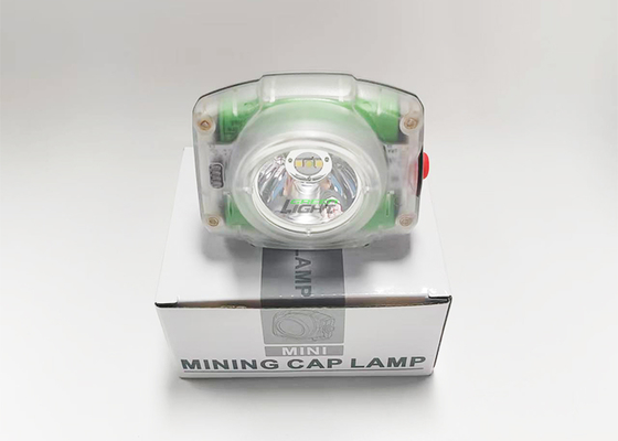 Potente mini faro da minatore 3.5Ah 13000lux Lampada da casco per minatore sotterraneo 149g