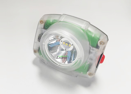Lampada frontale da minatore a LED impermeabile di dimensioni compatte da 199 g, 23000 lux, 4,4 W, potente luce da minatore