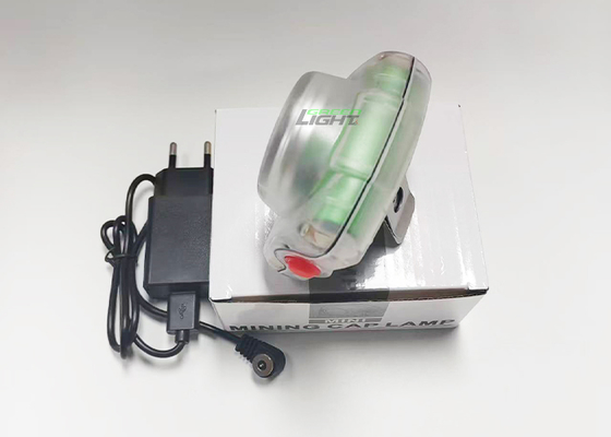 Lampada frontale da minatore a LED impermeabile di dimensioni compatte da 199 g, 23000 lux, 4,4 W, potente luce da minatore