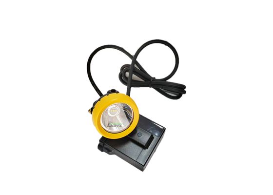 Batteria ricaricabile agli ioni di litio LED 7800 mAh, faro da minatore impermeabile super luminoso 216 lumen, luci per cappello da miniera antideflagrazione per miniera sotterranea