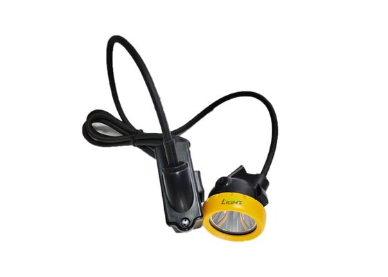 Batteria ricaricabile agli ioni di litio LED 7800 mAh, faro da minatore impermeabile super luminoso 216 lumen, luci per cappello da miniera antideflagrazione per miniera sotterranea