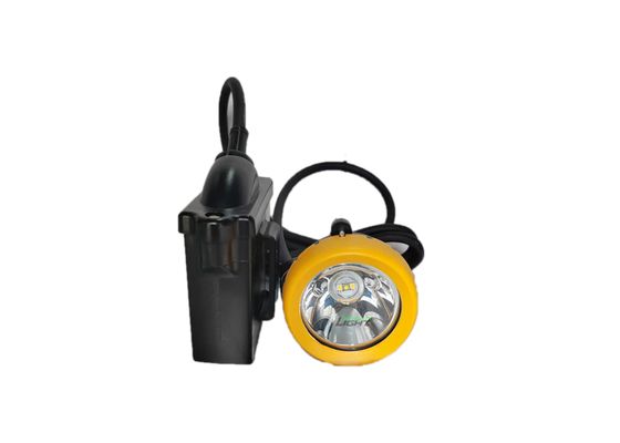 Batteria ricaricabile agli ioni di litio LED 7800 mAh, faro da minatore impermeabile super luminoso 216 lumen, luci per cappello da miniera antideflagrazione per miniera sotterranea