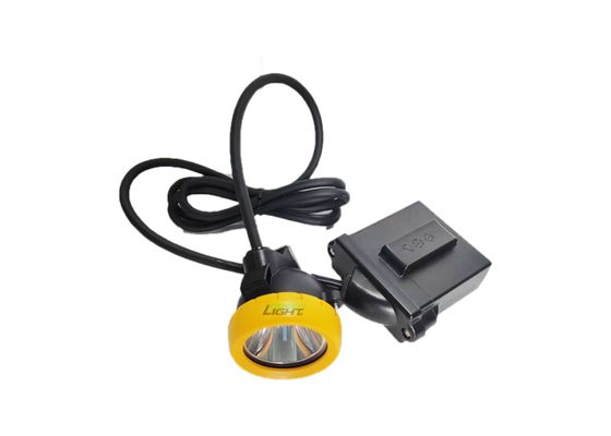 10000lux 18 ore Tempo di illuminazione Luci a LED per miniere di carbone Lampada a cappello di sicurezza 7,8Ah IP68 Lampada casco per minatori