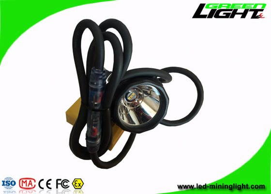 Faro di 25000 Lux High Power Rechargeable Miners con la linea trasparente con quattro modi di illuminazione