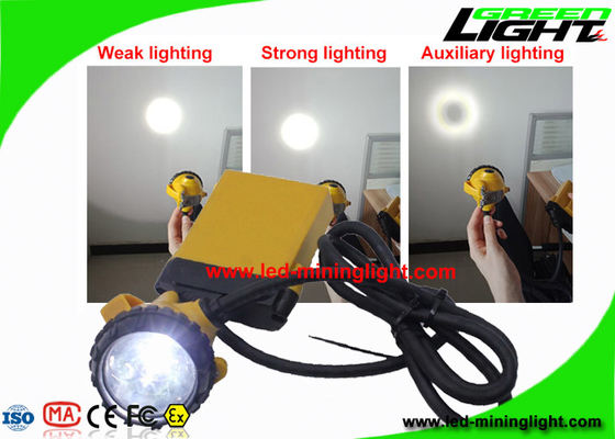 Faro estraente ricaricabile del casco 3 watt con il modo di accensione livellato 4