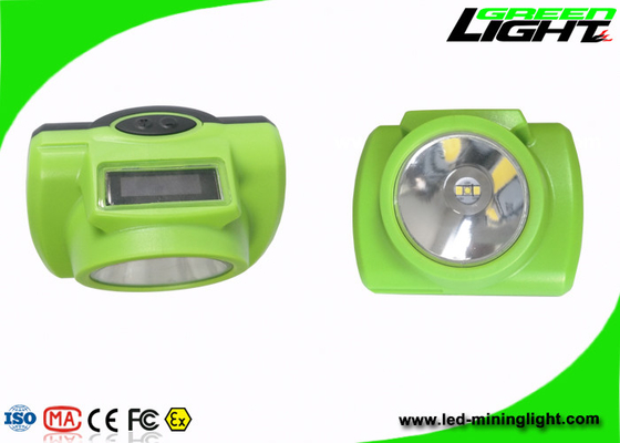 Resistente di acqua ricaricabile del faro del carbone dello schermo LED di OLED con 14 - orario di lavoro 16hours