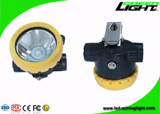 Anti esplosione della luce portatile del casco per minatore per l'ambiente sotterraneo