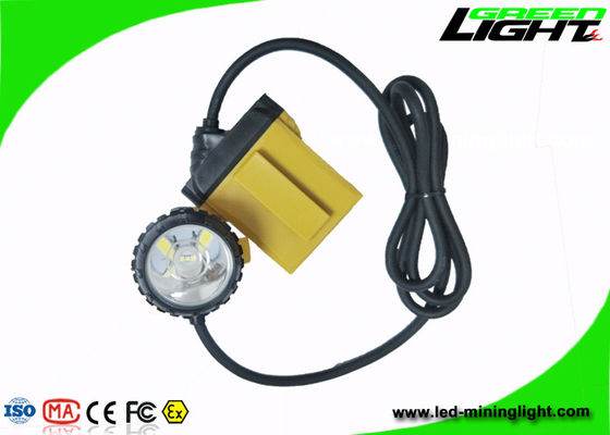 Luce di estrazione mineraria della luce abbagliante LED, faro di estrazione mineraria del LED con il grande pacchetto della batteria di capacità