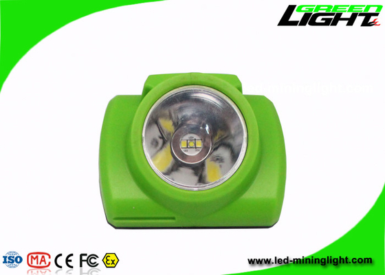 Luce di estrazione mineraria di colore verde LED, lampada di minatori del LED con il caricatore 13000lux di USB