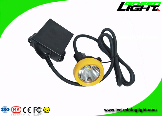 lampada di cappuccio dei minatori di luminosità 15000lux 216lum Illuminous con 16 ore di orario di lavoro