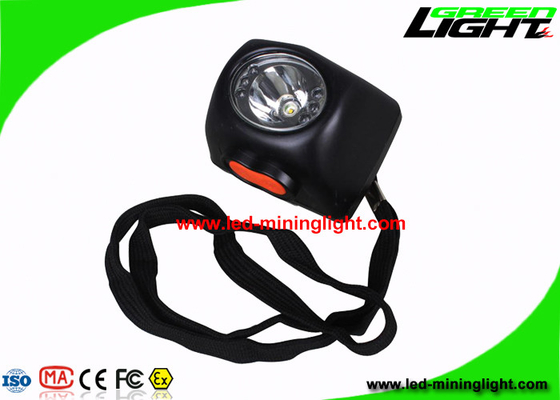 8000 impermeabili ricaricabili Lux Coal Miners Headlamp With 15 ore di tempo di illuminazione