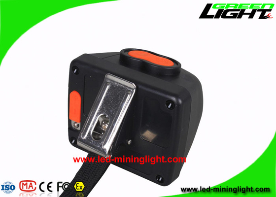 8000 impermeabili ricaricabili Lux Coal Miners Headlamp With 15 ore di tempo di illuminazione