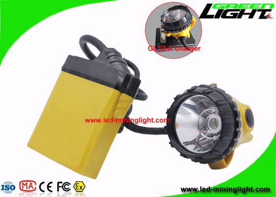 avvertimento massimo minimo di potere basso di Cree With Cable SOS del fascio della luce del casco per minatore 10.4Ah