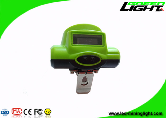 Colore verde protetto contro le esplosioni 3.7V dei minatori di sicurezza ricaricabile senza cordone del faro