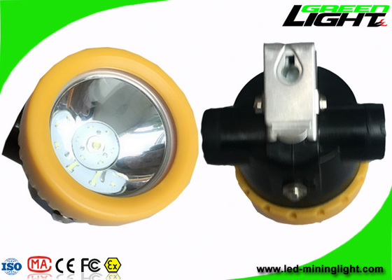 Lampada 1000 di cappuccio estraente senza cordone sotterranea dei minatori dei cicli della batteria del peso leggero delle luci 191g