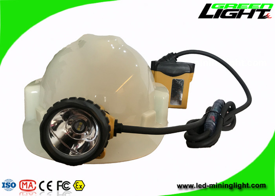 Luci estraenti ricaricabili del casco LED della prova 25000lux dell'acqua IP68 con capacità 10.4Ah