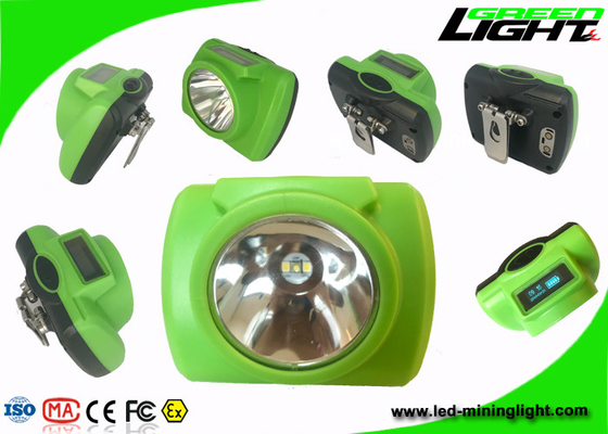 Luci ausiliarie leggere principali 13000lux della lampada di cappuccio dei minatori di sicurezza LED quella sotterranea due