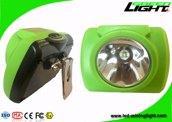 Il casco estraente impermeabile IP68 ha condotto le luci, materiale del PC della luce del casco per minatore