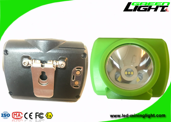 Il casco estraente impermeabile IP68 ha condotto le luci, materiale del PC della luce del casco per minatore