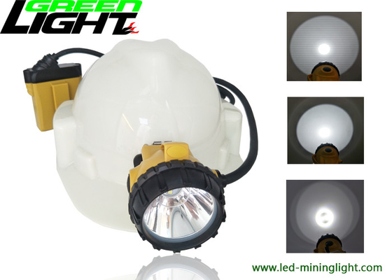 25000 tazza d'accensione di alluminio di Lux Corded Miners Cap Lamp 10.4Ah con il punto luminoso perfetto IP68 impermeabile