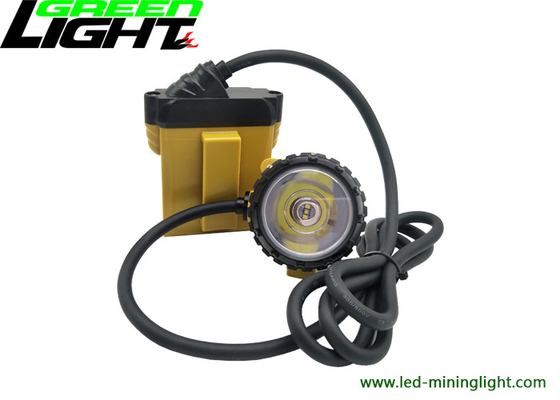 25000 tazza d'accensione di alluminio di Lux Corded Miners Cap Lamp 10.4Ah con il punto luminoso perfetto IP68 impermeabile