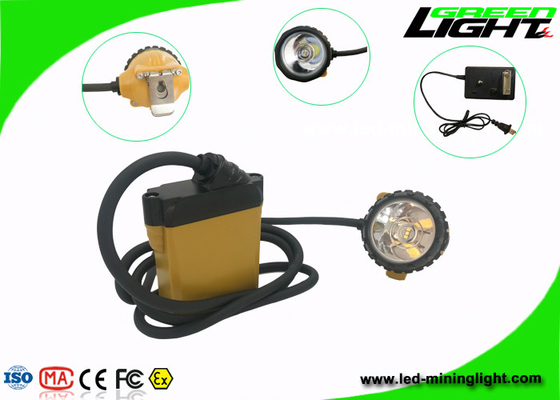 Lampada di cappuccio impermeabile dei minatori IP68, luci dei minatori della batteria di SAMSUNG per i caschi