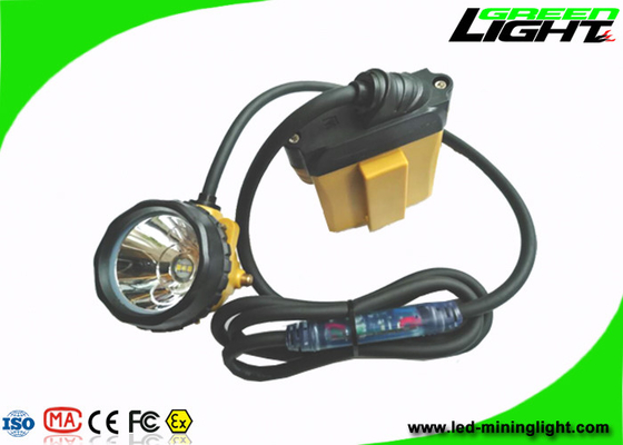 Lampade di cappuccio carboniere sotterranee principali del cavo legato con corde della lampada di estrazione mineraria lampeggiante 25000lux