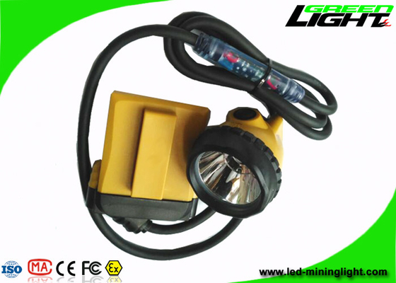 Lampade di cappuccio carboniere sotterranee principali del cavo legato con corde della lampada di estrazione mineraria lampeggiante 25000lux