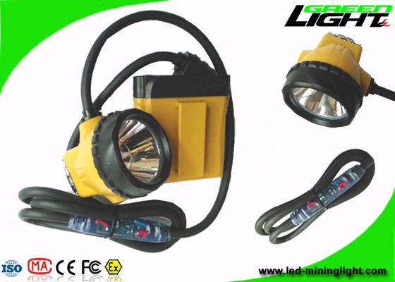Lampade di cappuccio carboniere sotterranee principali del cavo legato con corde della lampada di estrazione mineraria lampeggiante 25000lux