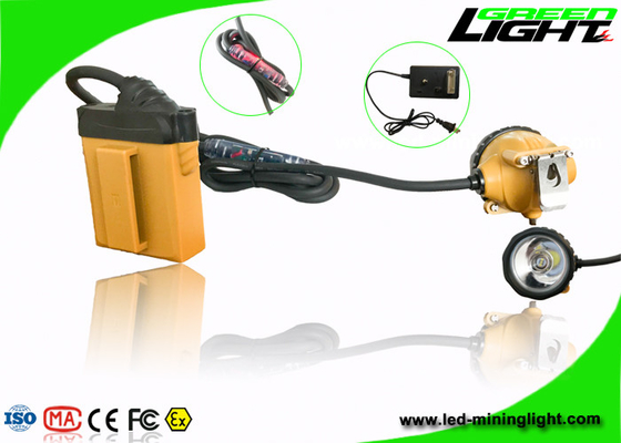 Il casco estraente impermeabile IP68 ha condotto i cicli 1200 della batteria di luminosità delle luci 3.7V 25000lux
