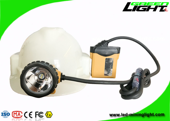 Il casco estraente impermeabile IP68 ha condotto i cicli 1200 della batteria di luminosità delle luci 3.7V 25000lux