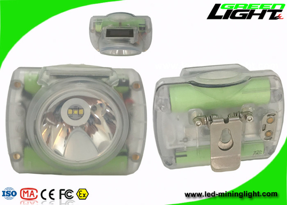 Materiale di carico del PC della luce IP68 13000lux del casco per minatore di USB con lo schermo di OLED