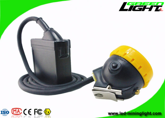 Lampada di cappuccio dei minatori di sicurezza 7.8Ah Li - Ion Battery 10000 Lux High Beam Corded Type