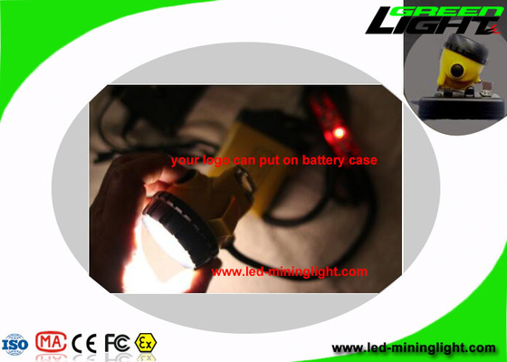 Faro principale ricaricabile protetto contro le esplosioni 25000 Lux With Security Cable Flashlight