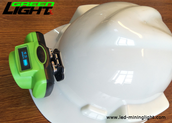Luminosità eccellente impermeabile IP68 del LED della luce senza cordone di estrazione mineraria con lo schermo di OLED