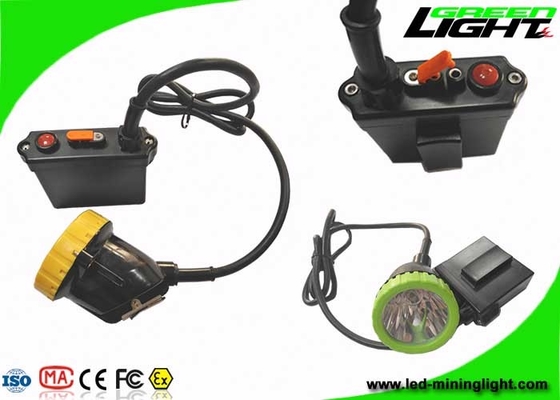 50000lux le luci ricaricabili del cappuccio di estrazione mineraria di luminosità LED per cercare il faro utilizzano la batteria dello Li-ione 11.2Ah