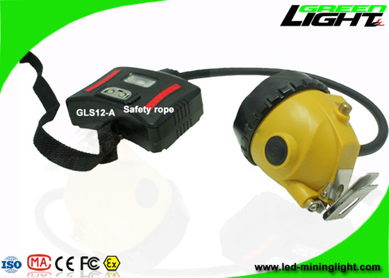 Avvertimento di potere di Cree Led Headlamp Rechargeable Low di alta luminosità per legato con corde semi- del minatore