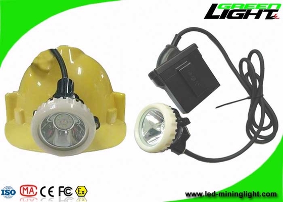 Capacità legata con corde della batteria del faro 10000lux 6.6Ah della luce di estrazione mineraria del Cree LED della luce abbagliante