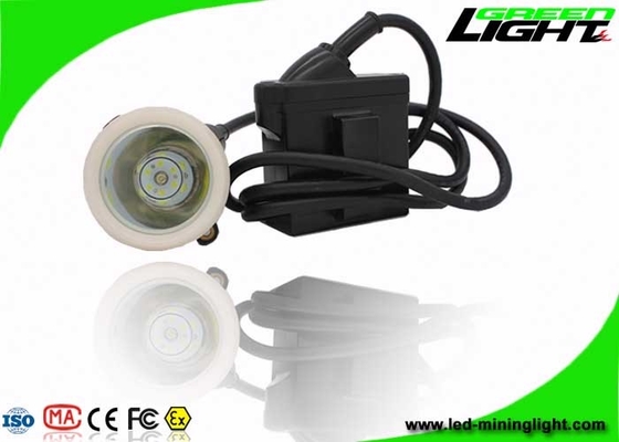Capacità legata con corde della batteria del faro 10000lux 6.6Ah della luce di estrazione mineraria del Cree LED della luce abbagliante