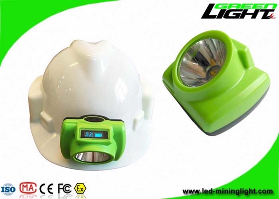 Schermo ricaricabile materiale IP68 13000lux 6.8Ah 1.78W del faro OLED del PC LED dell'ABS